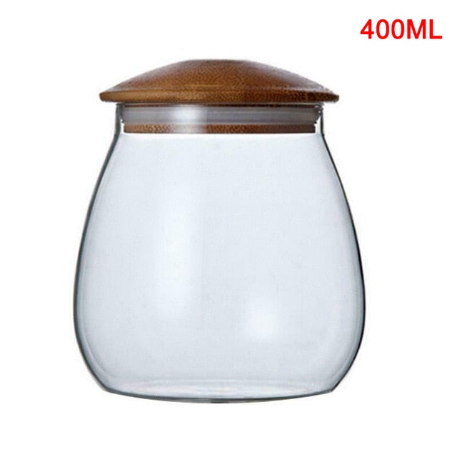 800ml/400ml Preserve Jars Glass Food Airtight Kitchen Glass Storage Containers  LB88