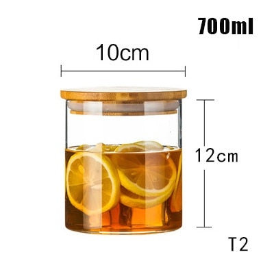 Mason Candy Jar For Spices Glass Transparent Container Glass Jars With Lids Cookie Jar Kitchen Jars And Lids Small Size Wholesal